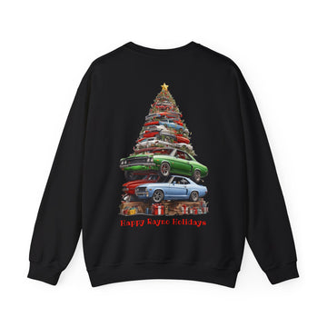 Happy Rayno Holidays Car Tree Sweatshirt