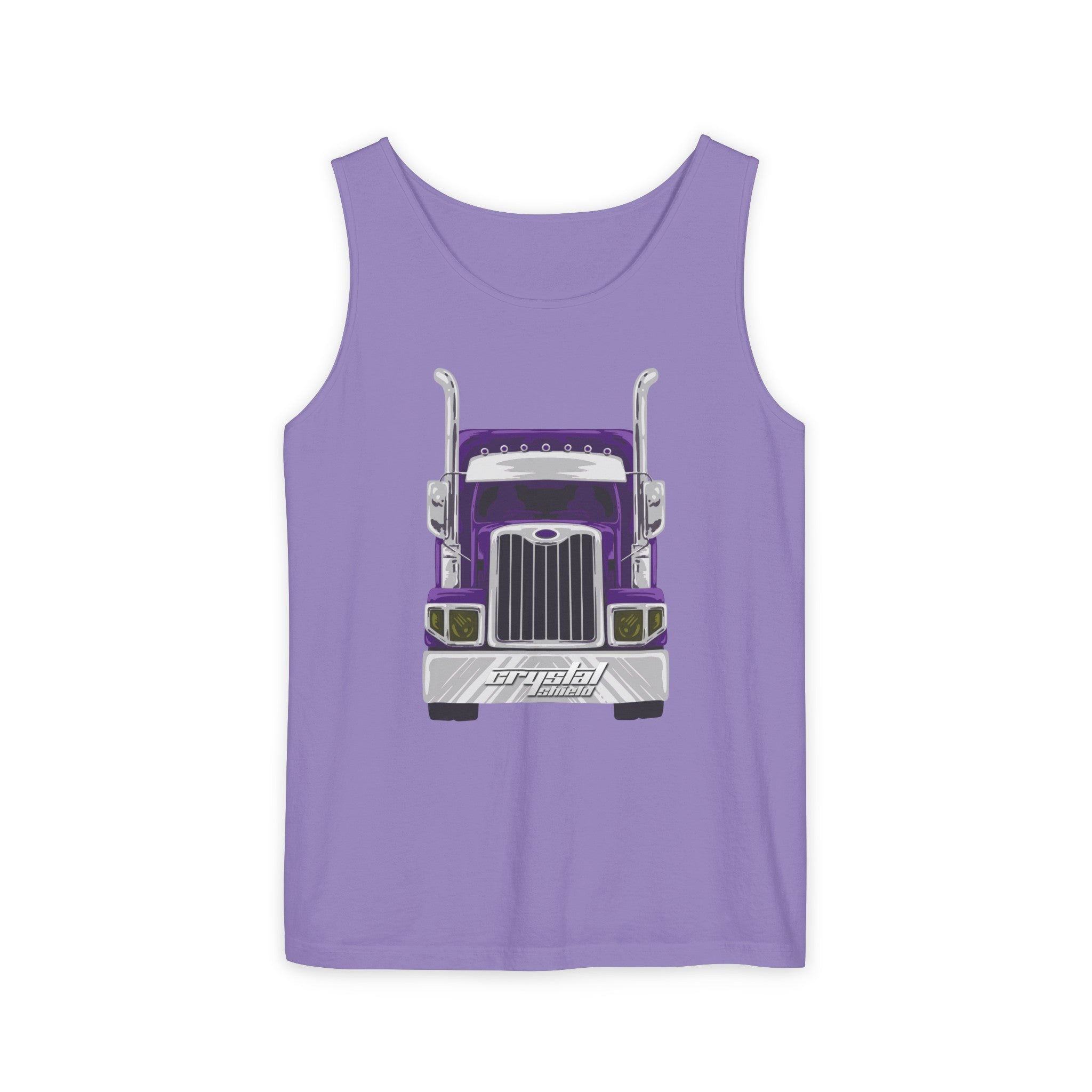 Trucking with Crystal Shield Tank Top