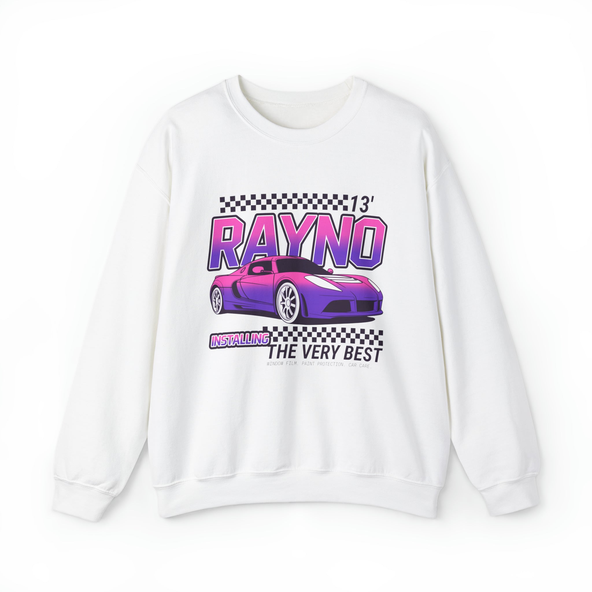 Purple Rayno Installing The Best Crewneck Sweatshirt