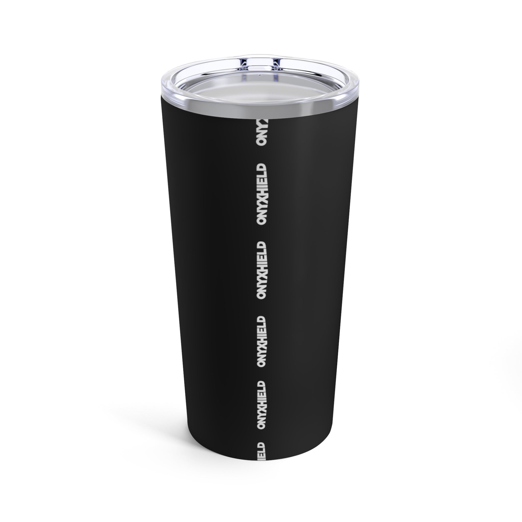 Vertical Stripe Onyxhield Logo 20oz Tumbler