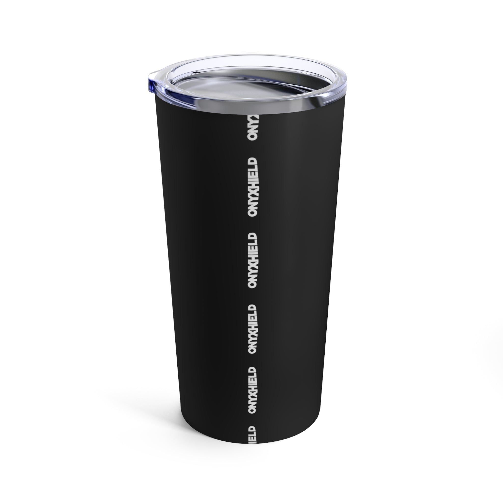 Vertical Stripe Onyxhield Logo 20oz Tumbler