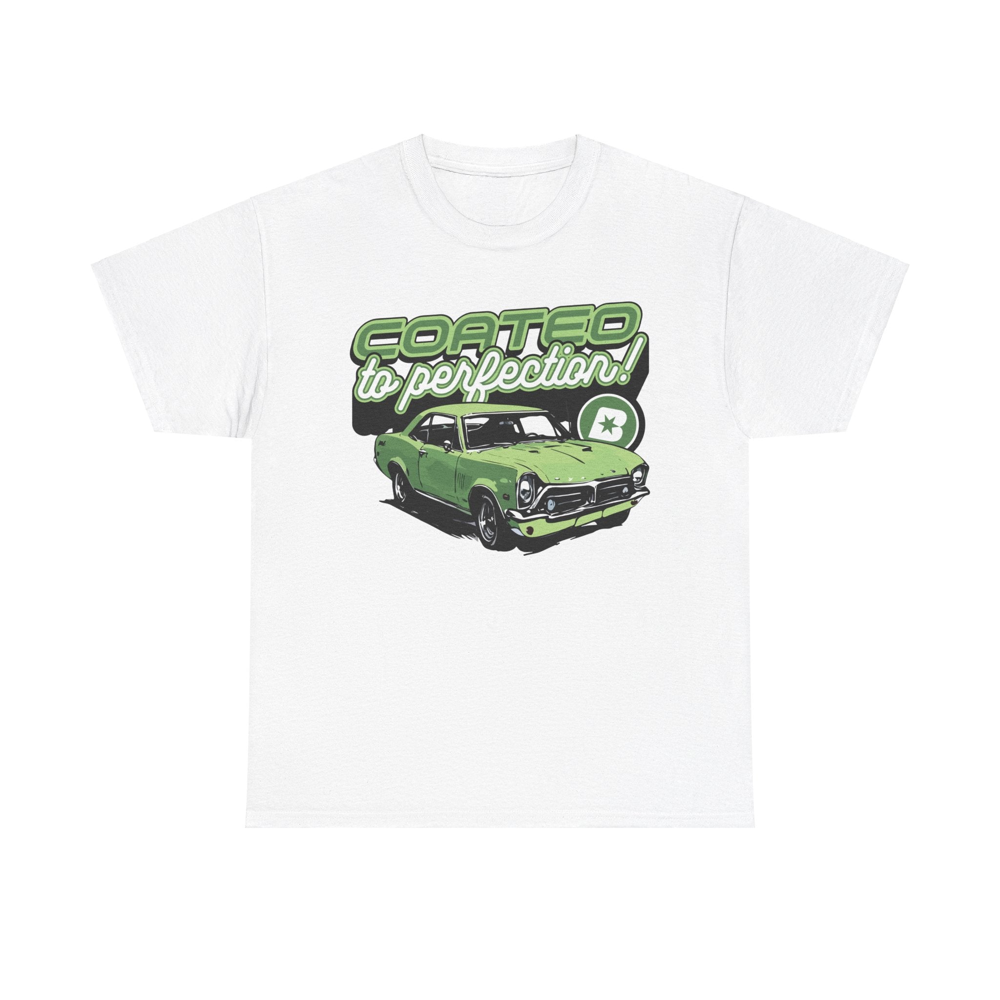 Coated to Perfection! Blask Car T-Shirt