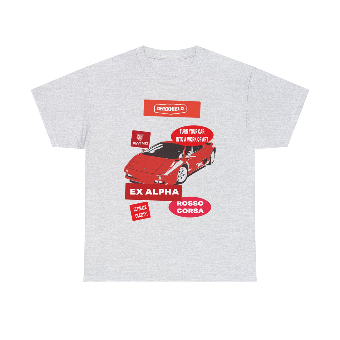 Onyxhield Rosso Corsa Vintage Style Shirt