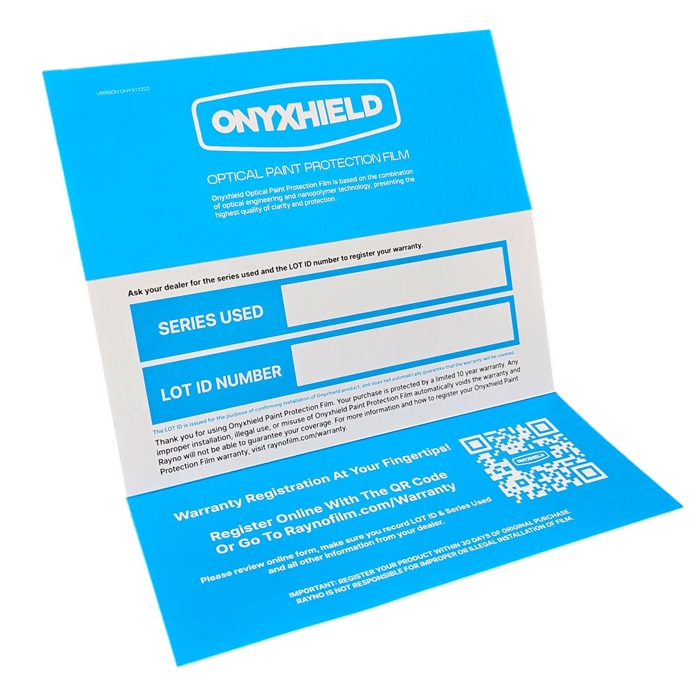 Onyxhield Warranty Trifold