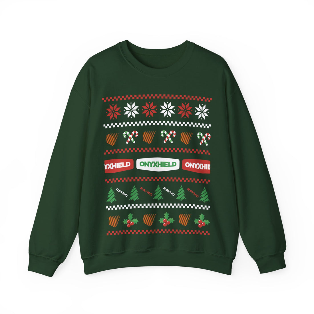 Rayno x Onyxshield Holiday Pattern Sweatshirt