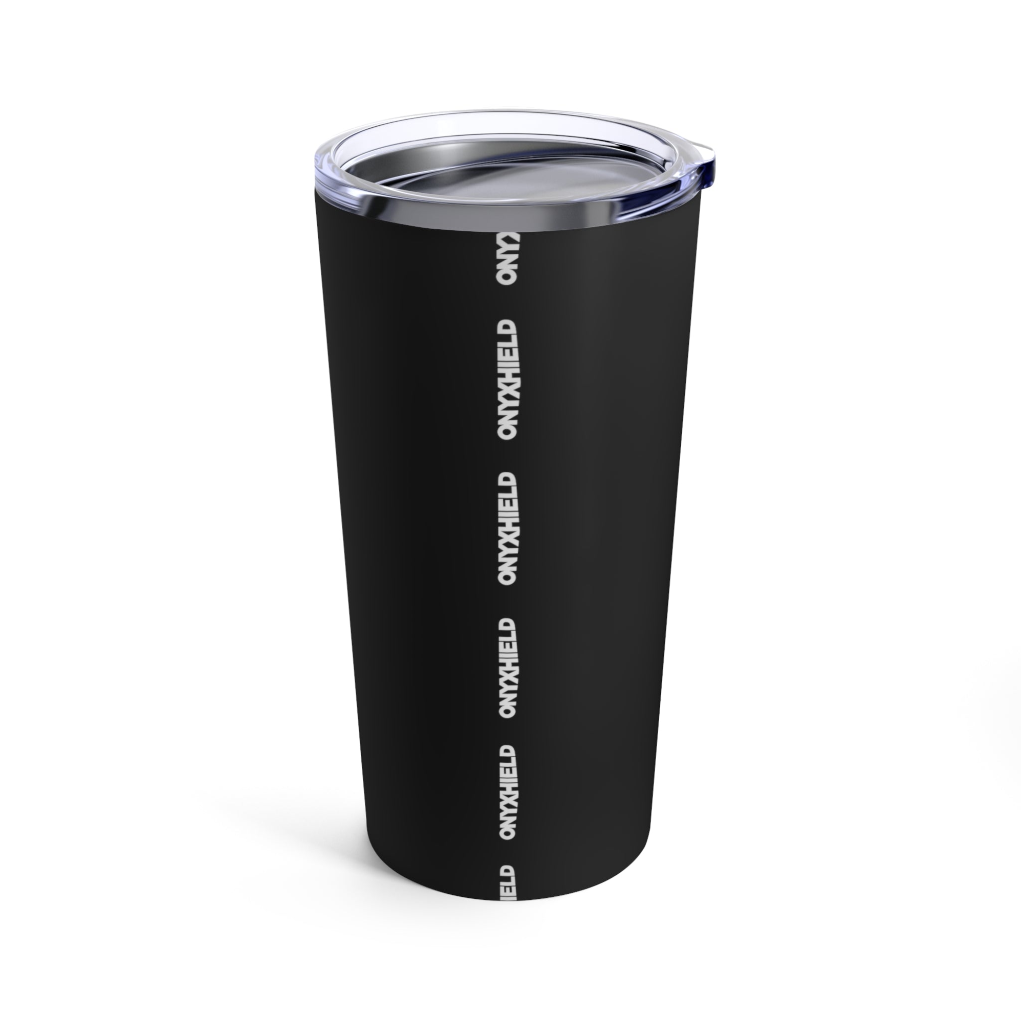 Vertical Stripe Onyxhield Logo 20oz Tumbler