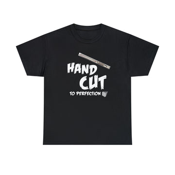 Hand Cut to Perfection Red Dot Knife Shirt