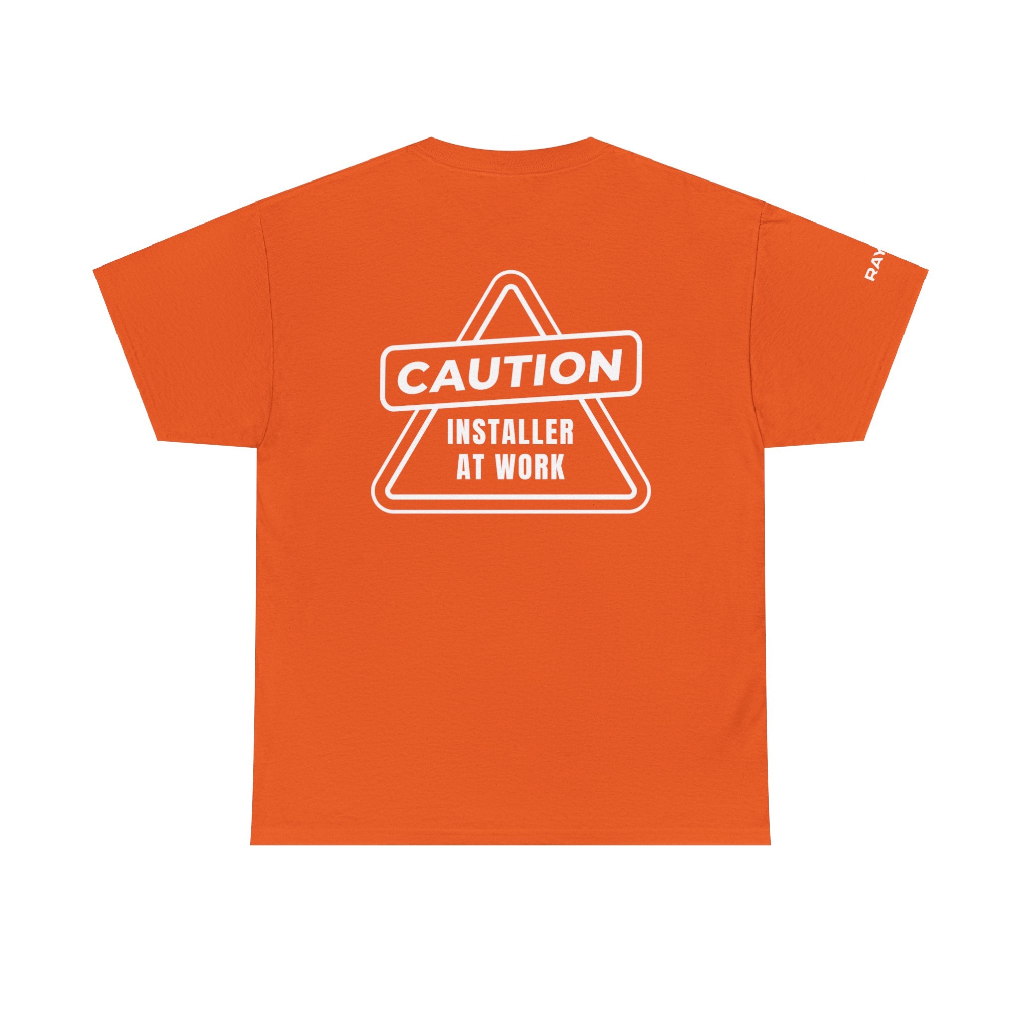 Caution Installer At Work T-Shirt