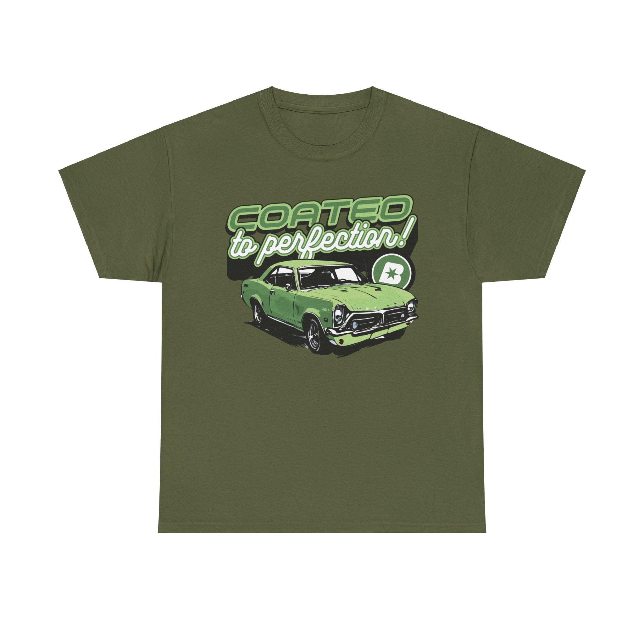 Coated to Perfection! Blask Car T-Shirt