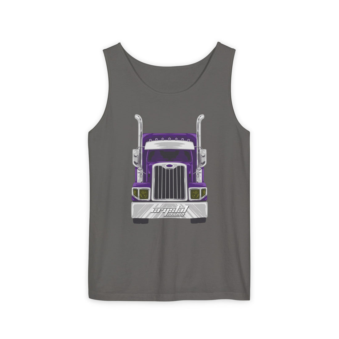 Trucking with Crystal Shield Tank Top