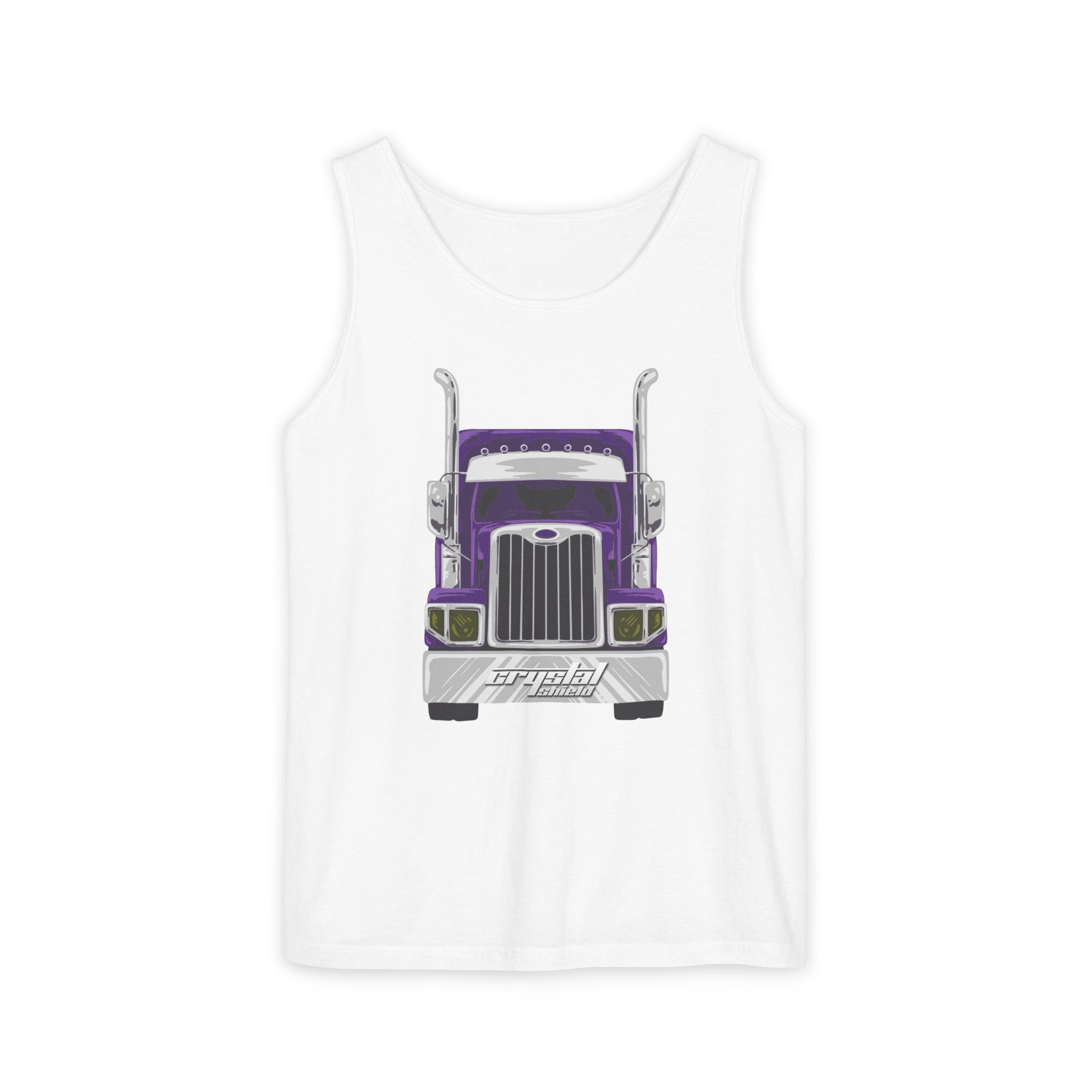 Trucking with Crystal Shield Tank Top