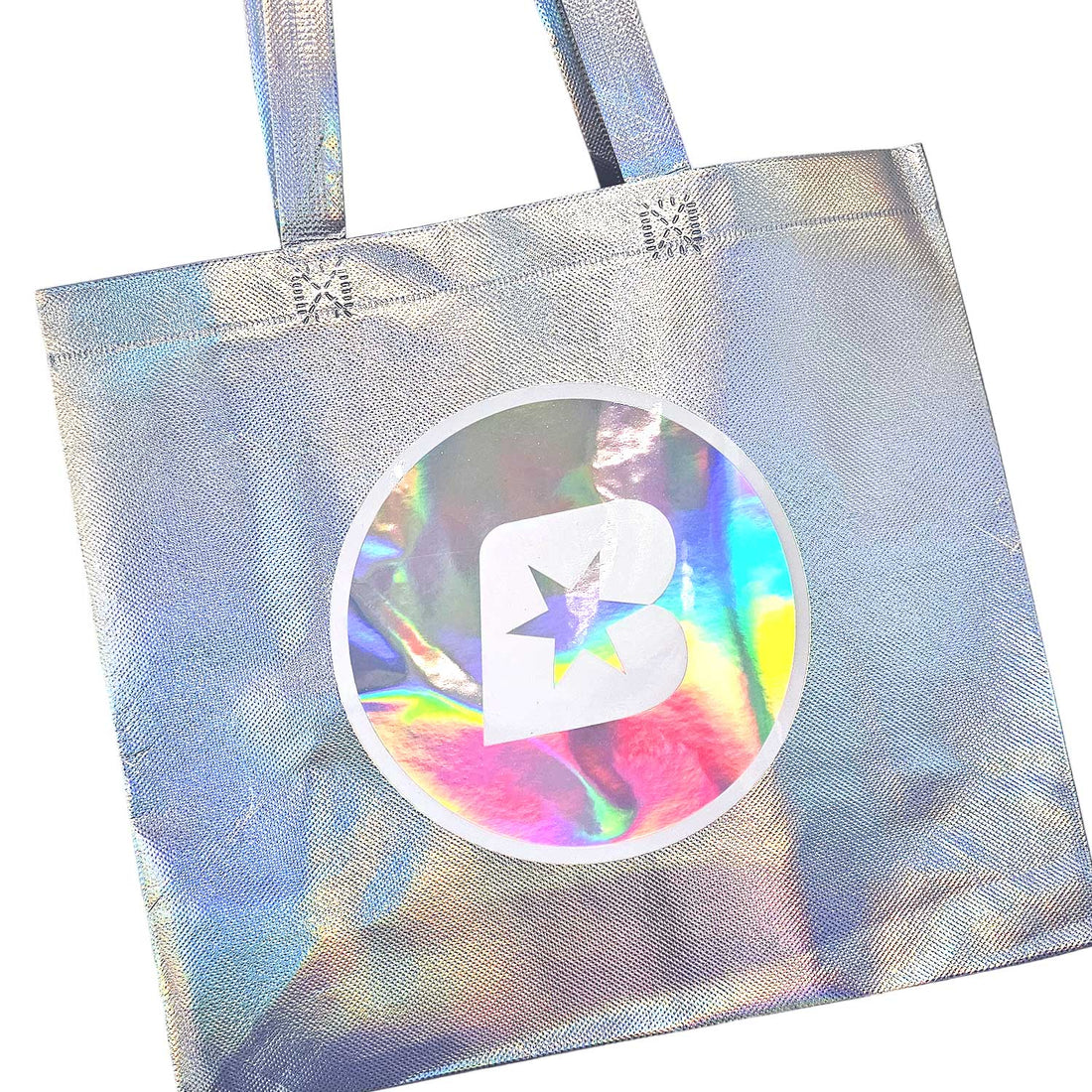 Onyxhield Blask Metallic Tote Bag