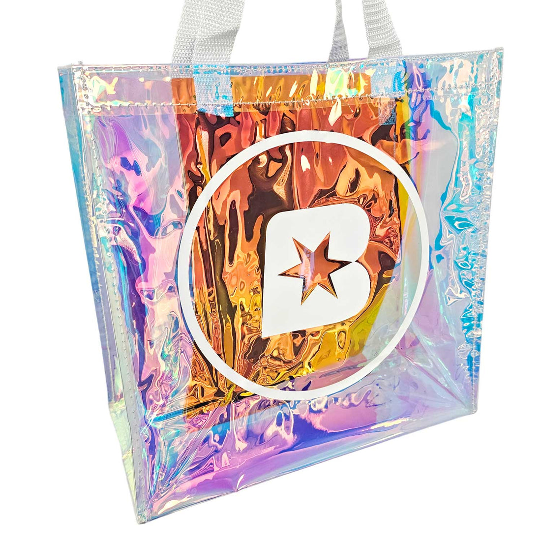 Rayno Onyxhield Blask Holographic Tote
