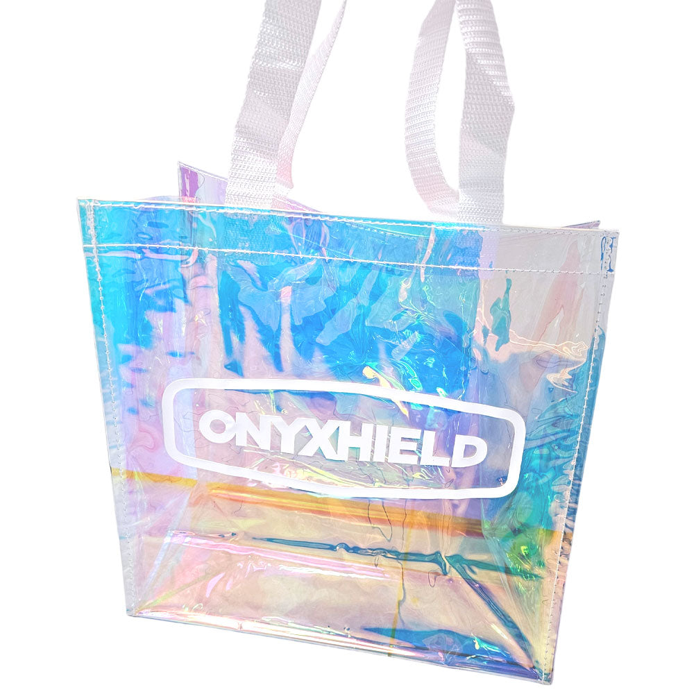 Rayno Onyxhield Blask Holographic Tote