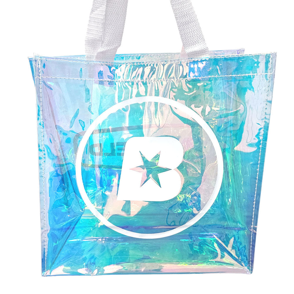 Rayno Onyxhield Blask Holographic Tote