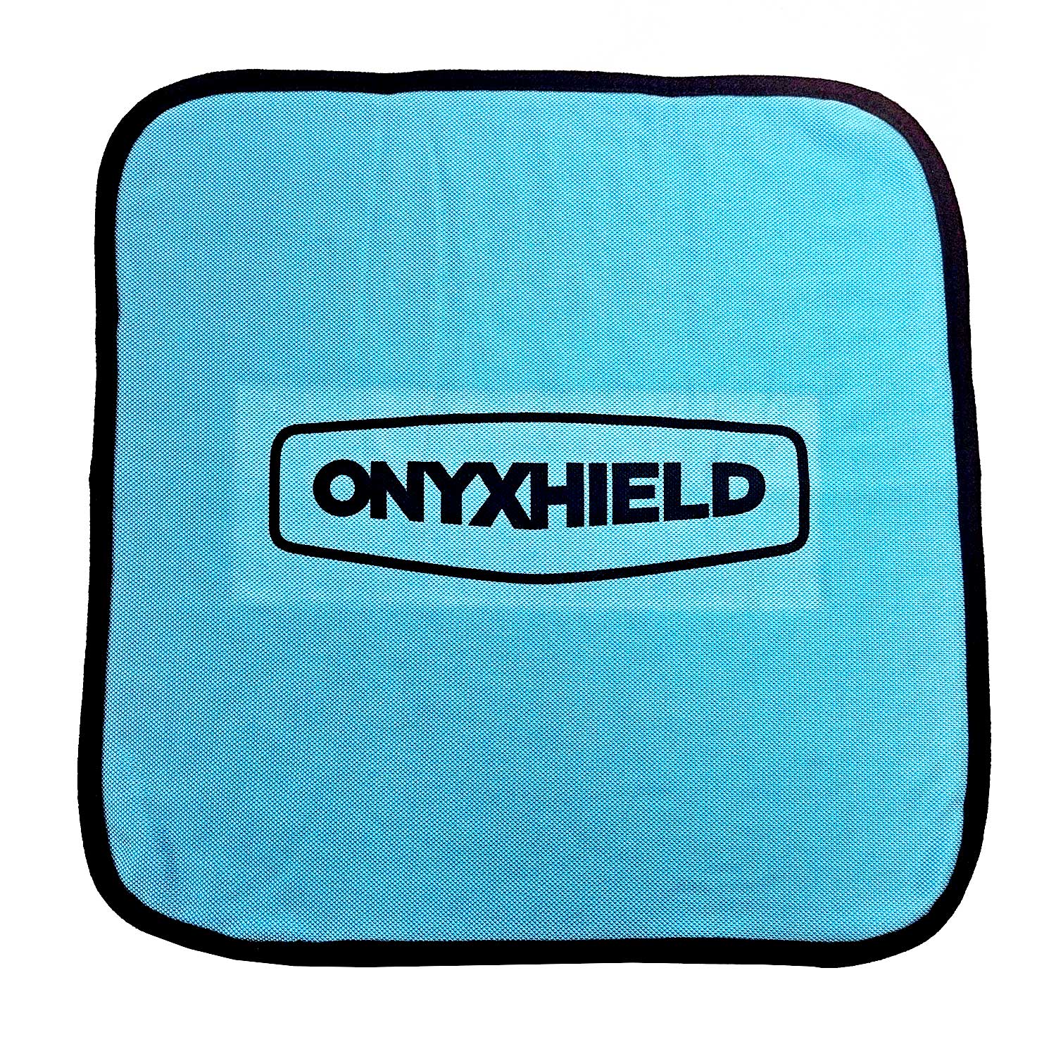 Onyxhield Towel - Blue Black Border