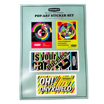 Onyxhield Pop Art Sticker Set - Green