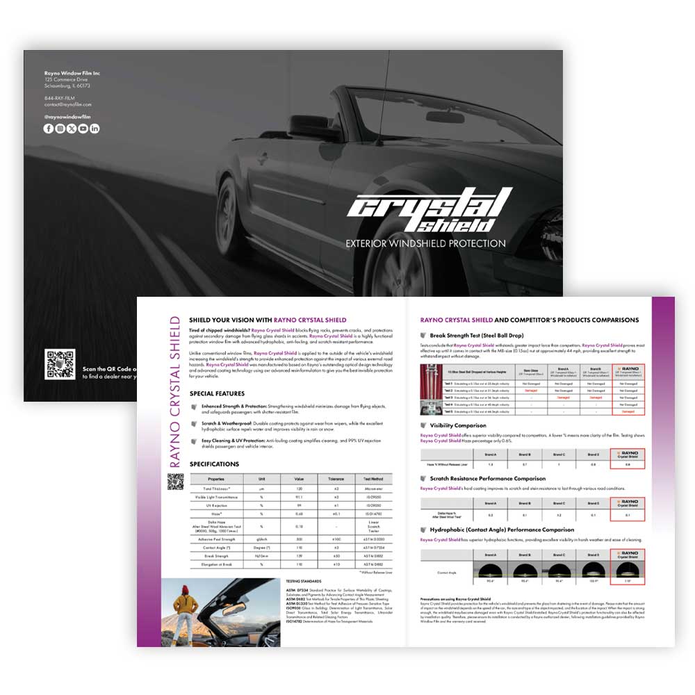 Rayno Crystal Shield Brochure (Bifold)