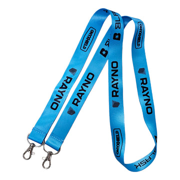 Blue Rayno Blask Onyxhield Lanyard