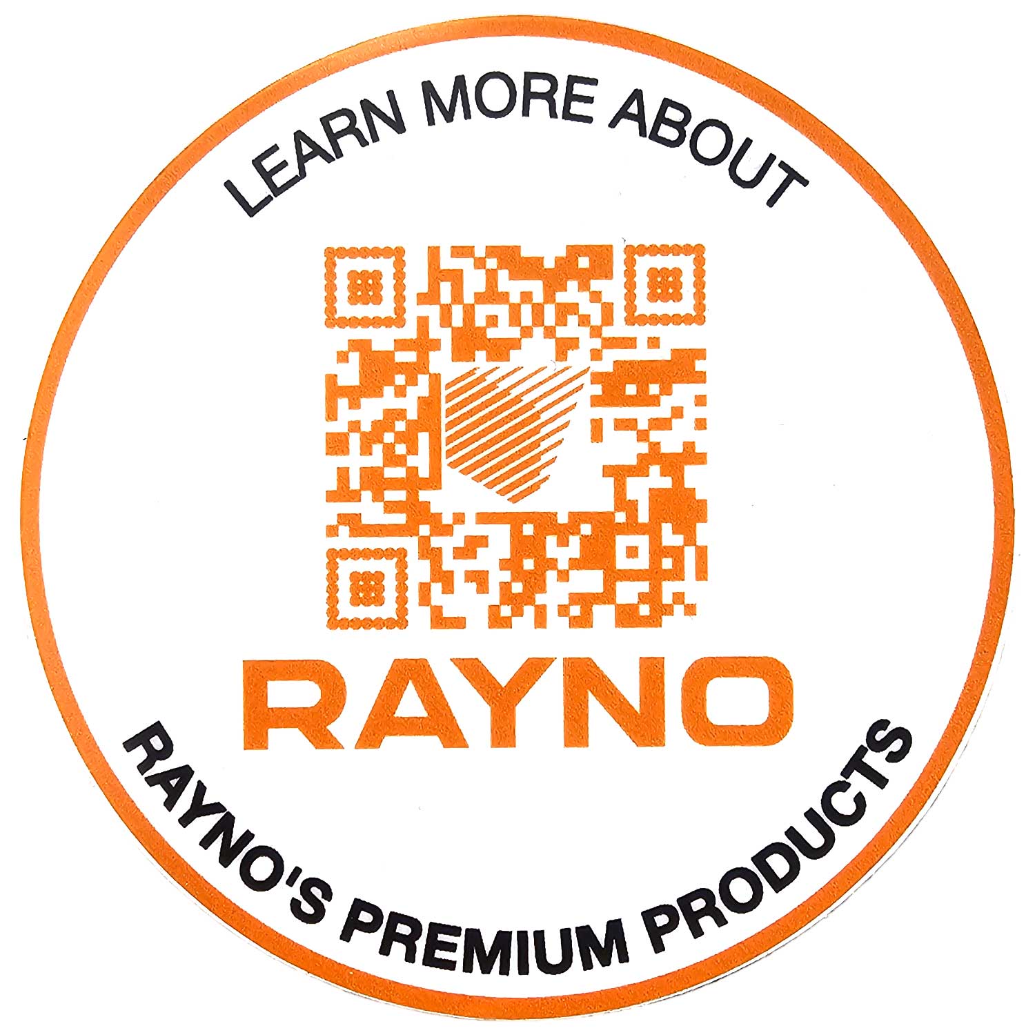 Rayno Promotional Round Vinyl Sticker