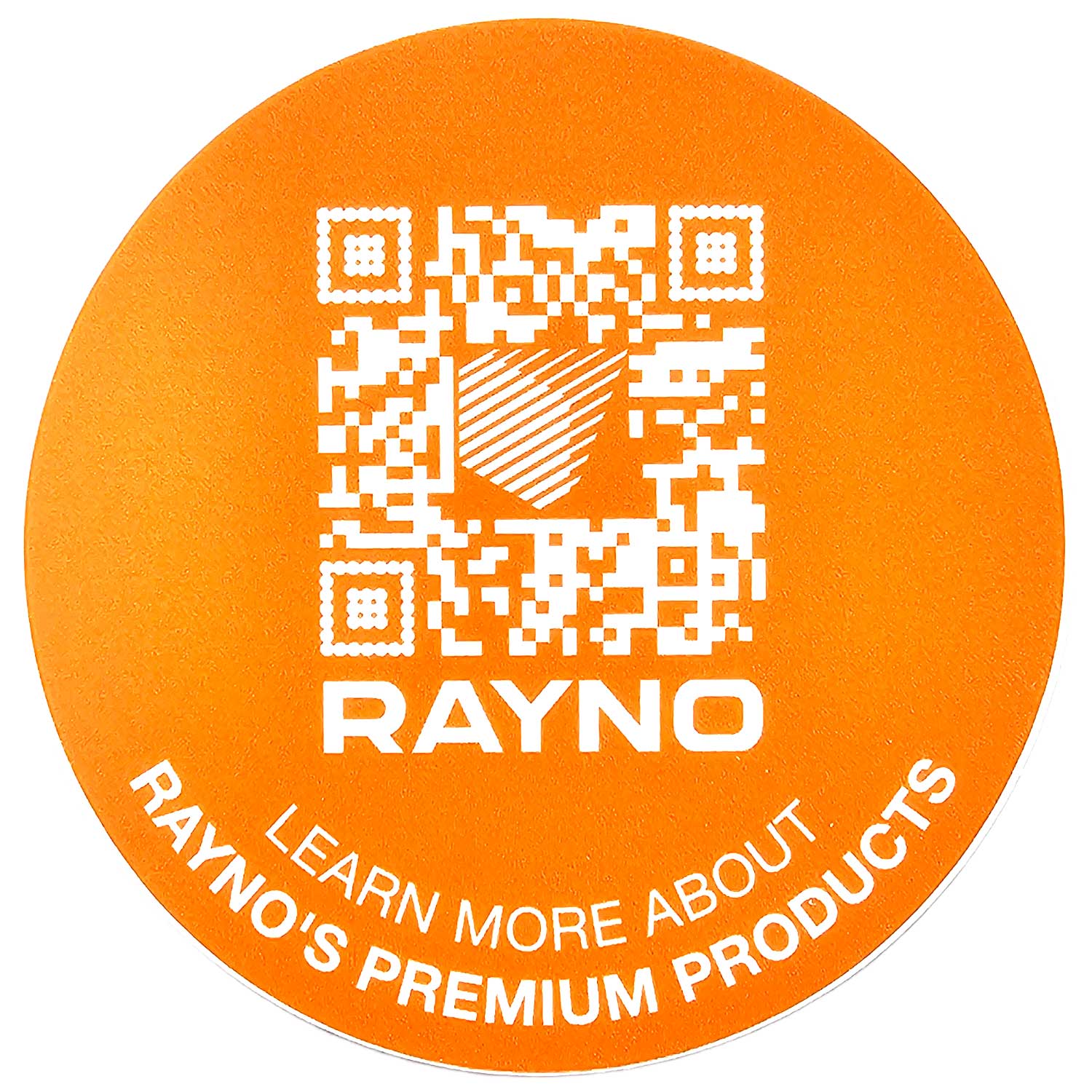 Rayno Promotional Round Vinyl Sticker