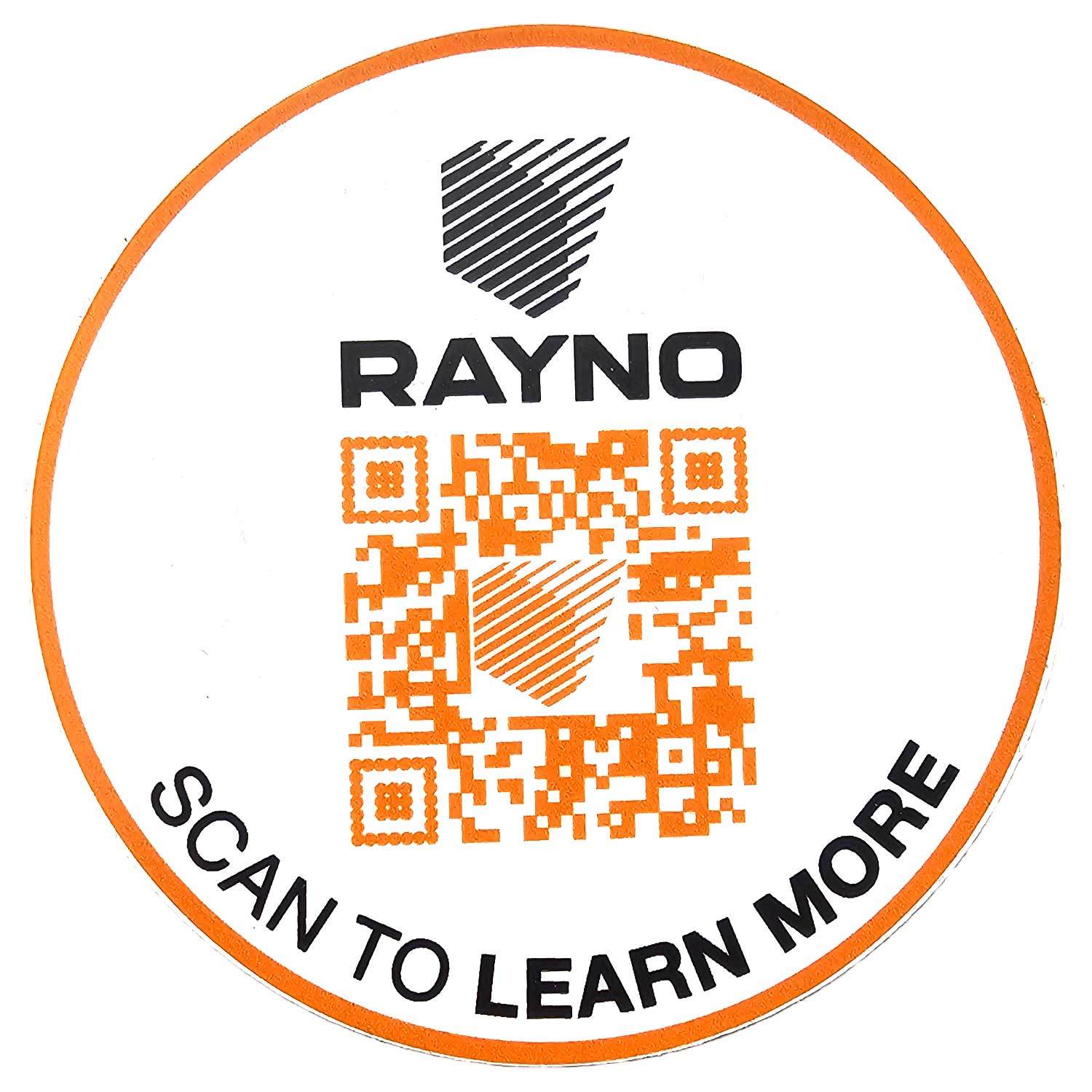 Rayno Promotional Round Vinyl Sticker