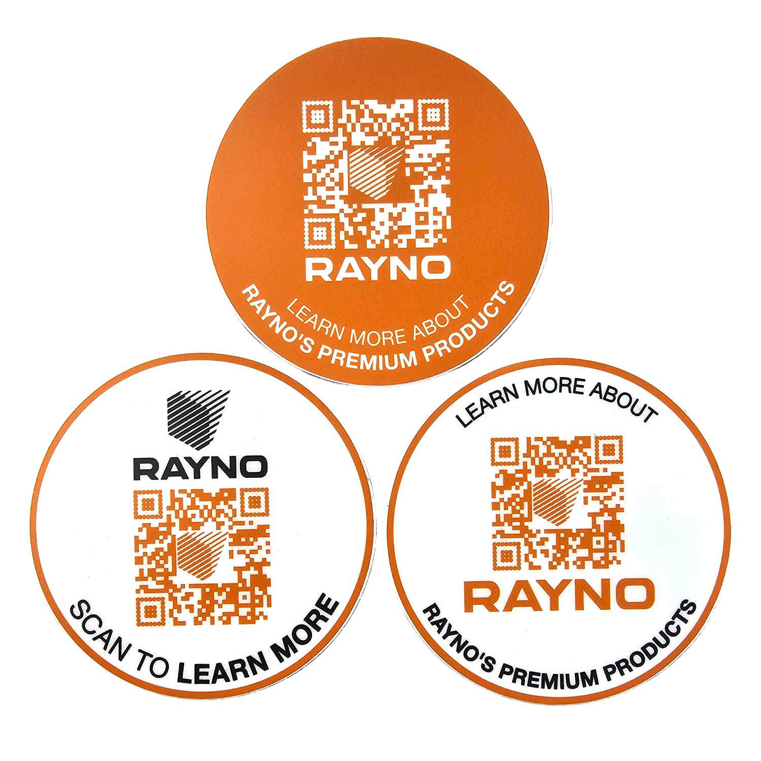Rayno Promotional Round Vinyl Sticker