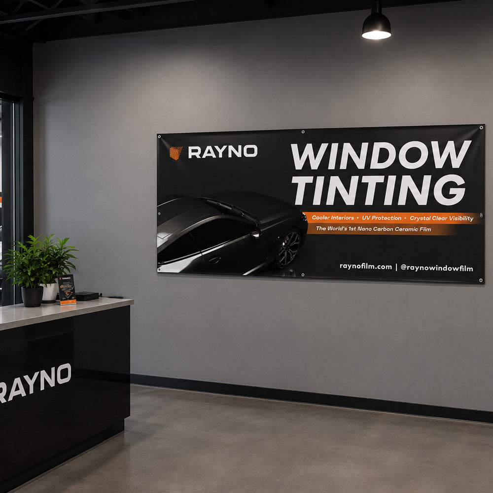 Rayno Window Tinting Banner BWF