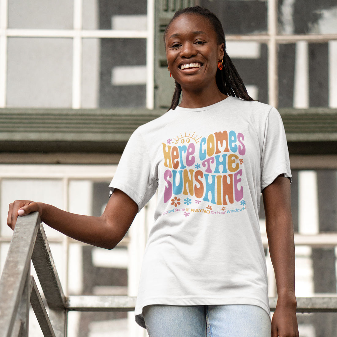 Here Comes the Sunshine So Get Rayno On Your Windows T-Shirt