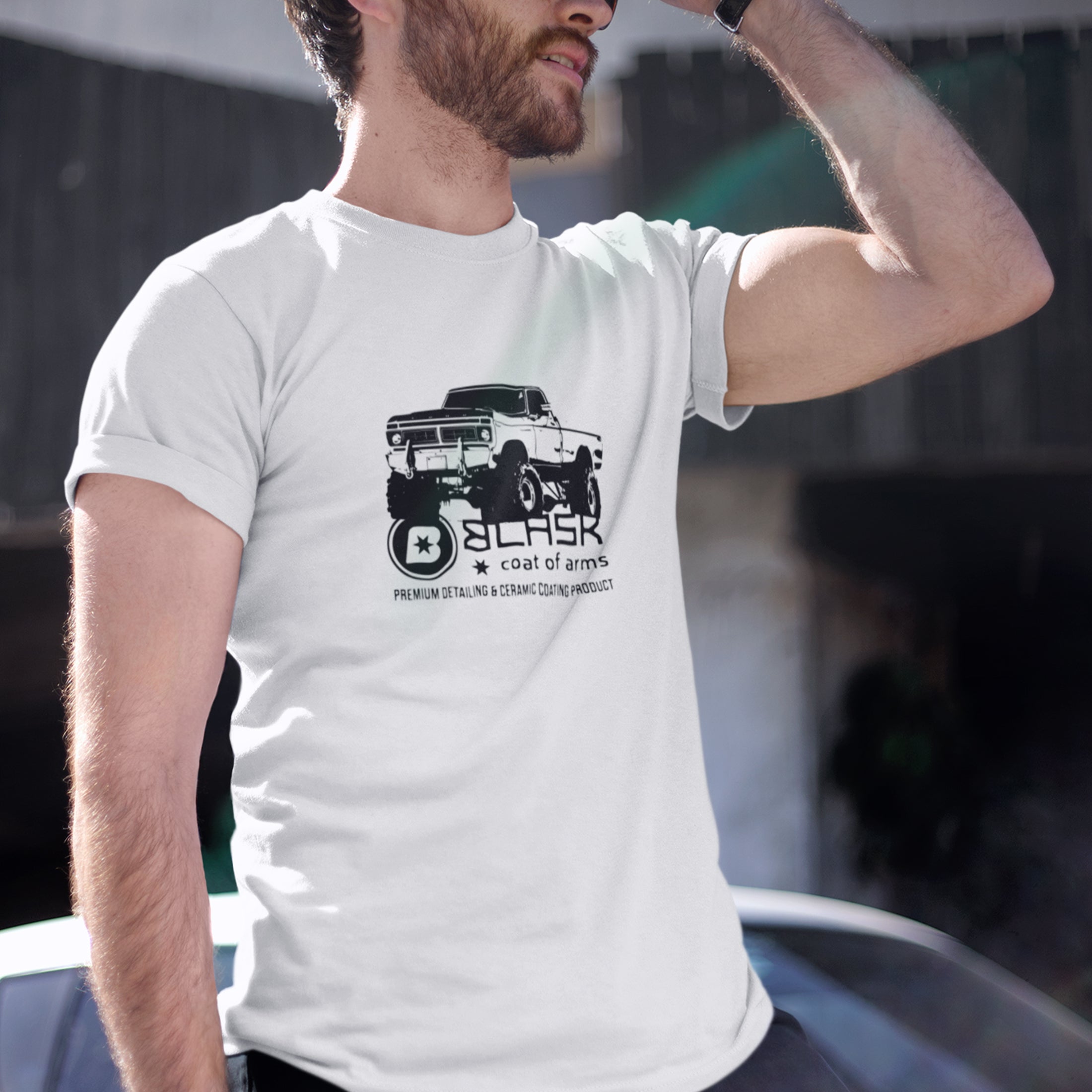 Blask Monster Truck Shirt