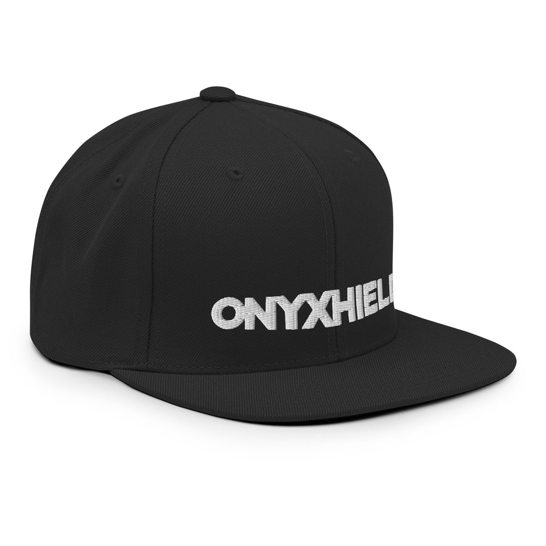 Simple Onyxhield Logo Snapback Hat