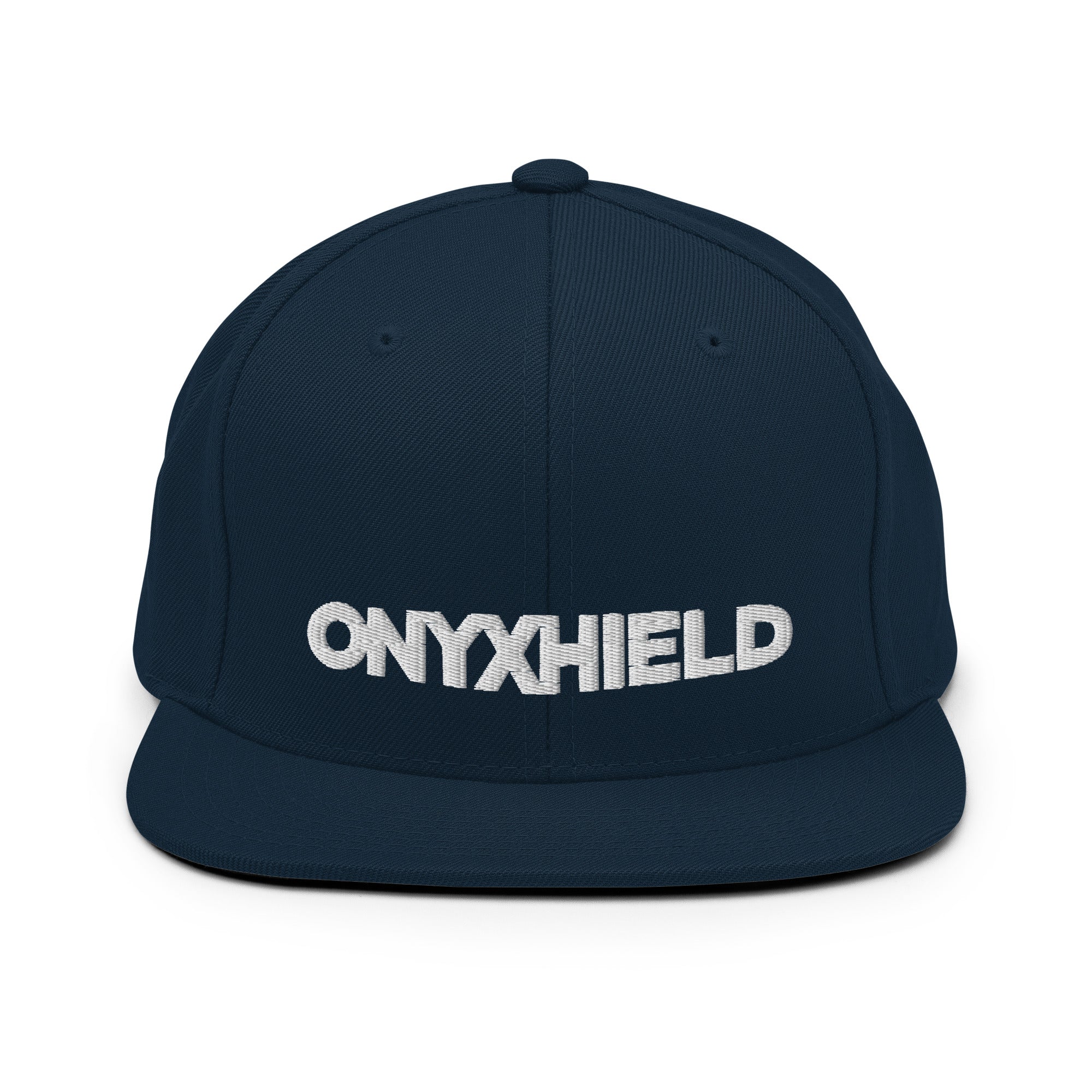 Simple Onyxhield Logo Snapback Hat