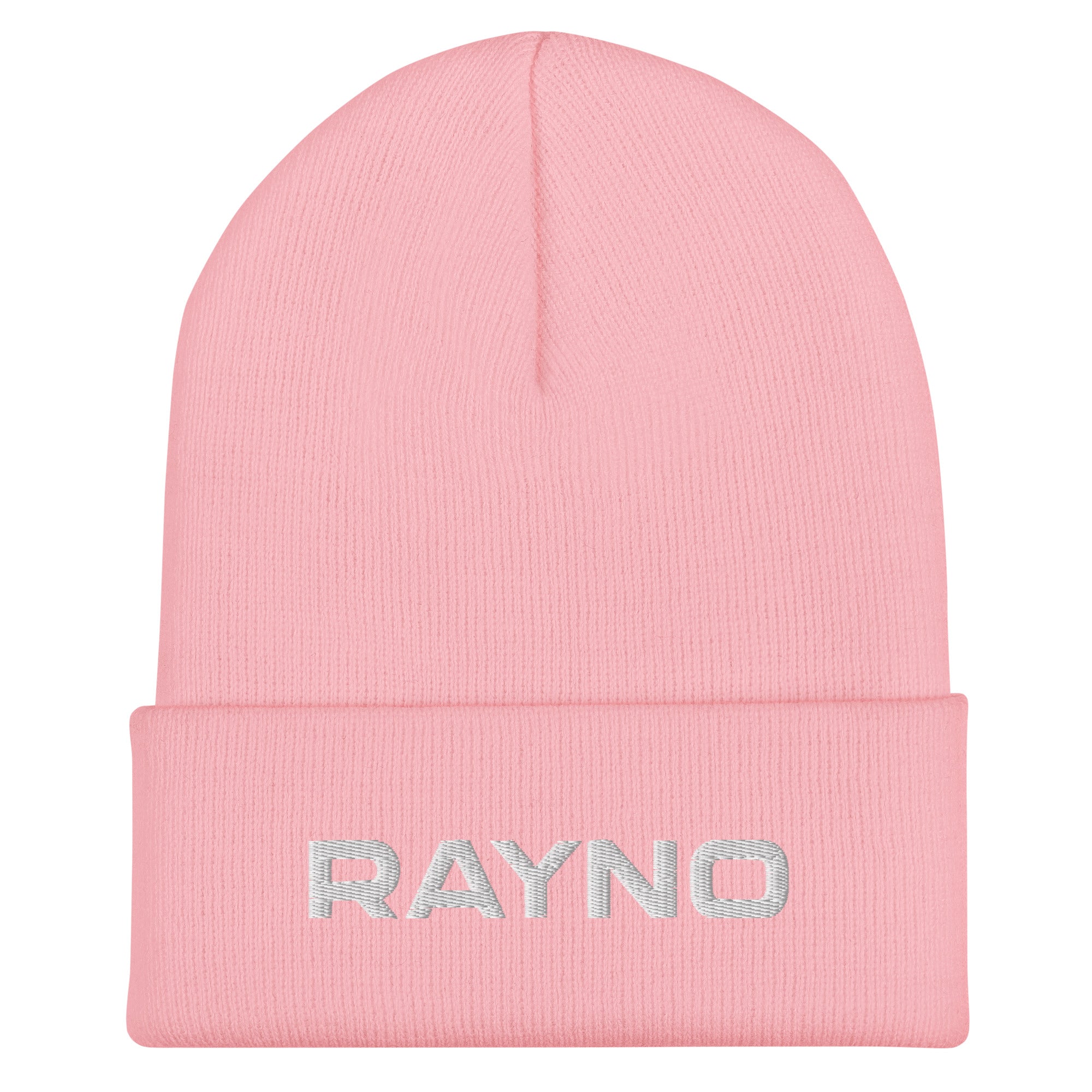 Colored Rayno Logo Simple Cuffed Beanie