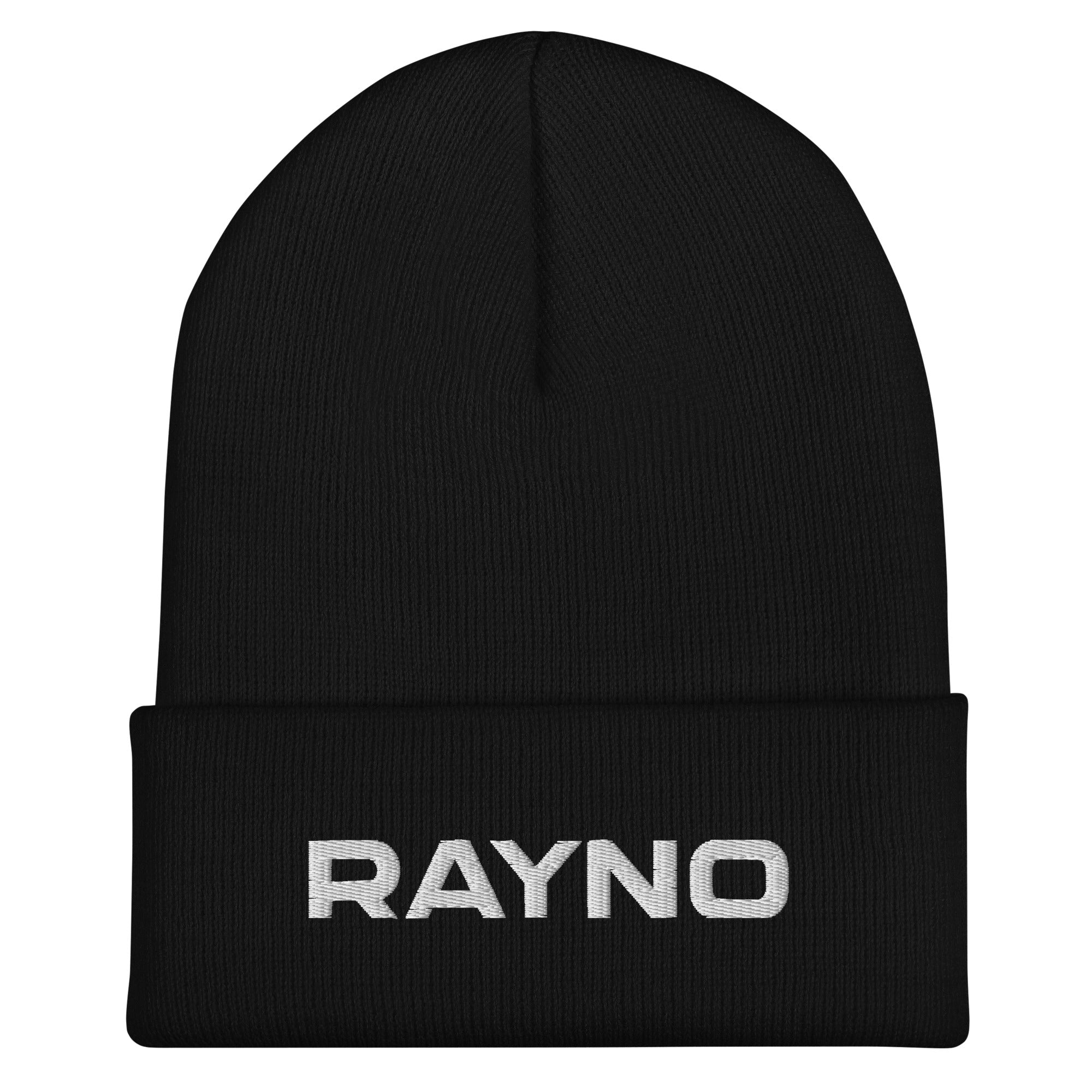 Colored Rayno Logo Simple Cuffed Beanie