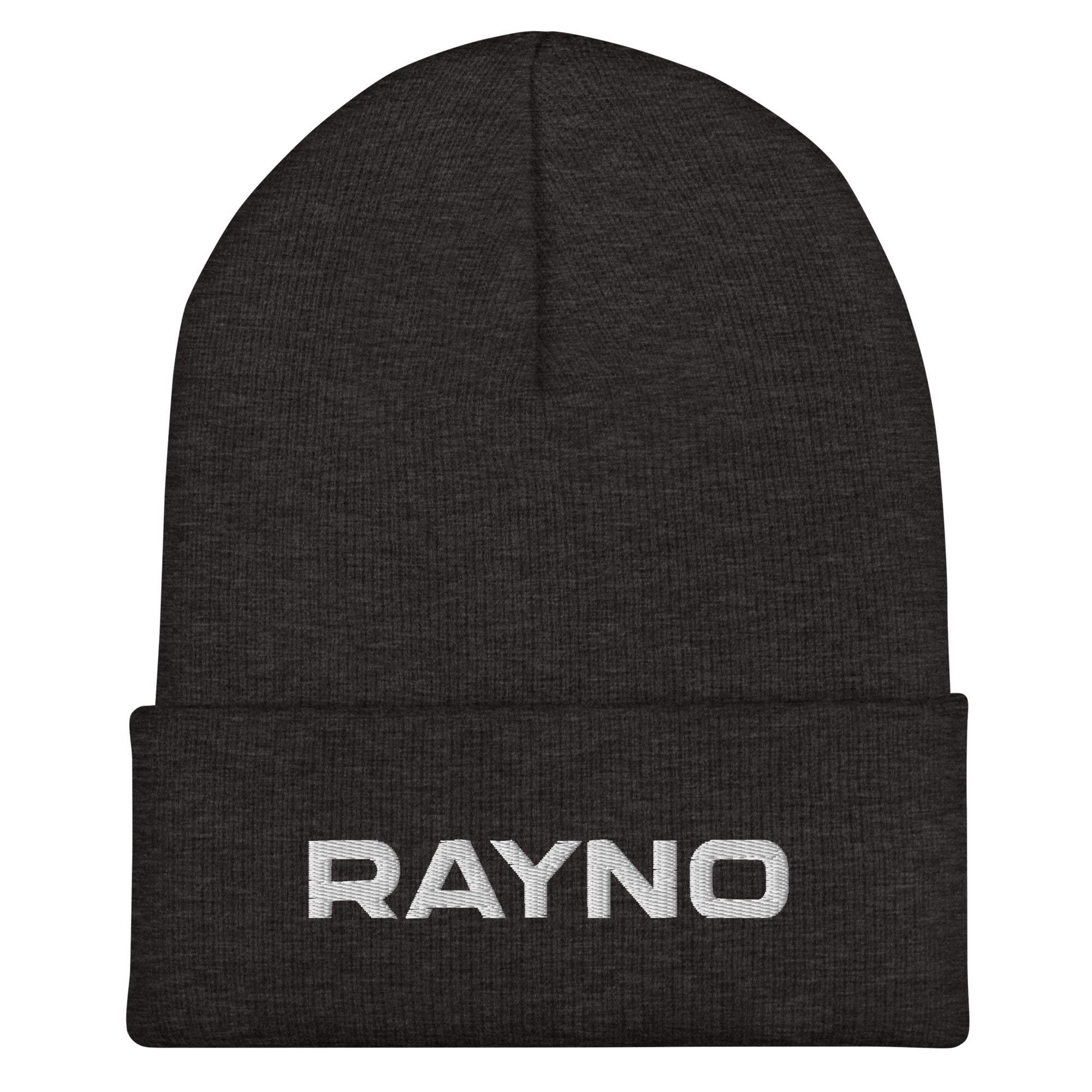 Colored Rayno Logo Simple Cuffed Beanie