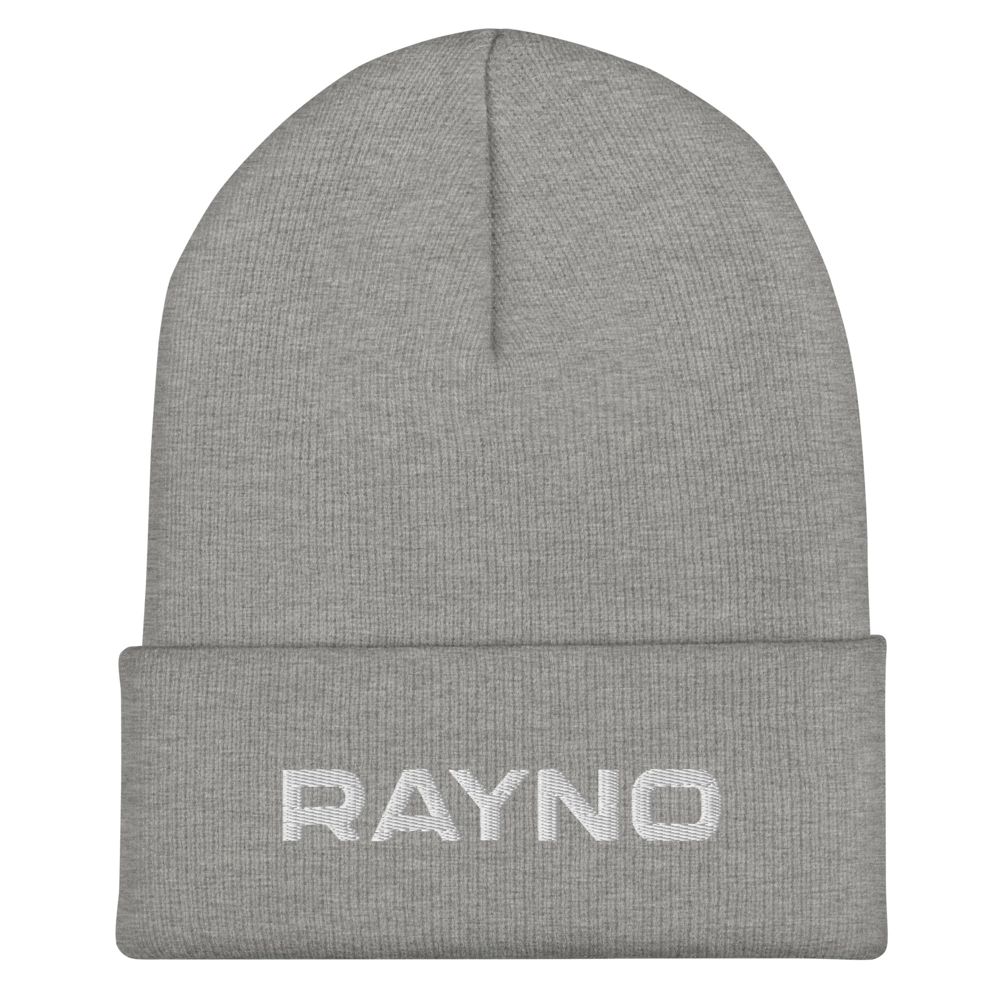 Colored Rayno Logo Simple Cuffed Beanie