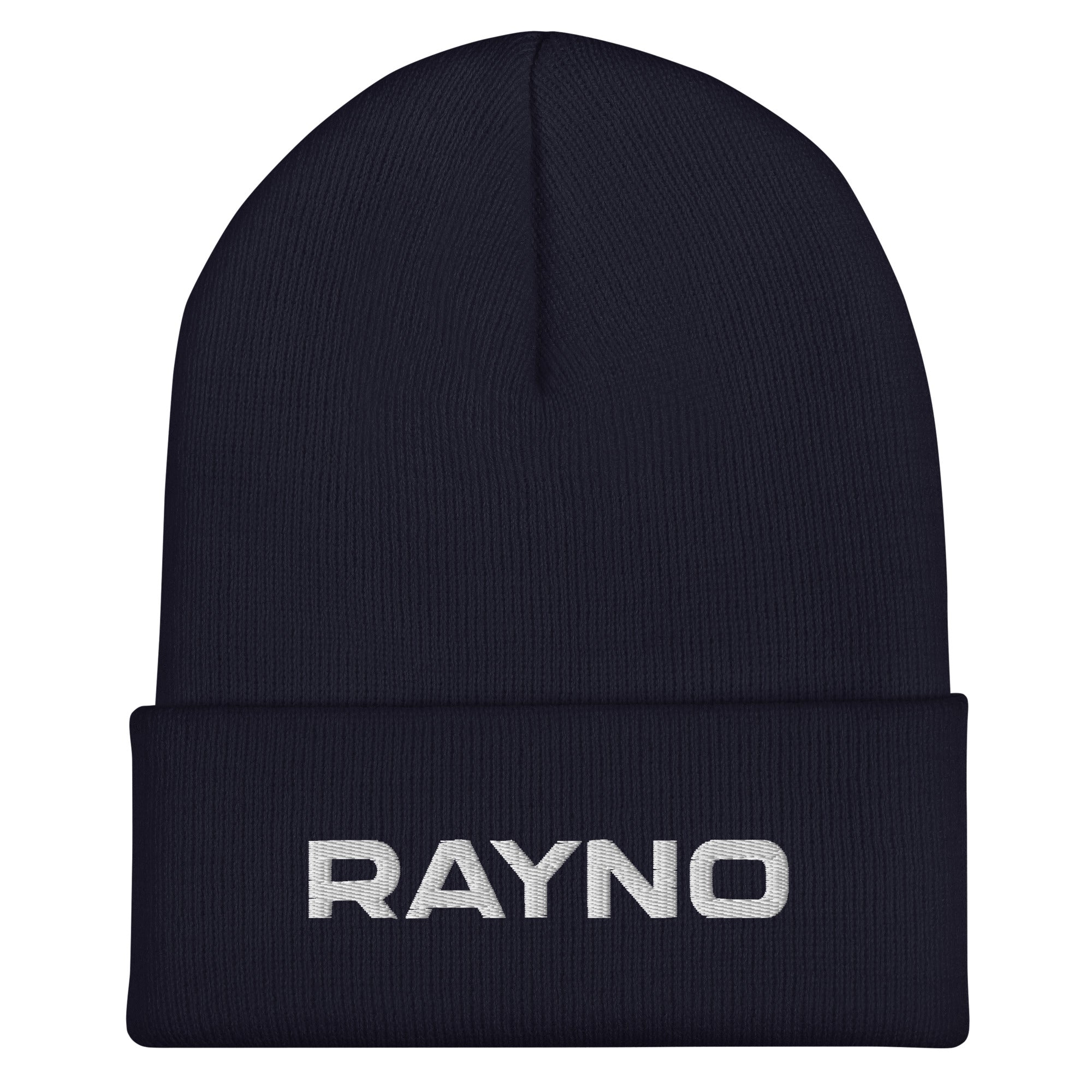 Colored Rayno Logo Simple Cuffed Beanie