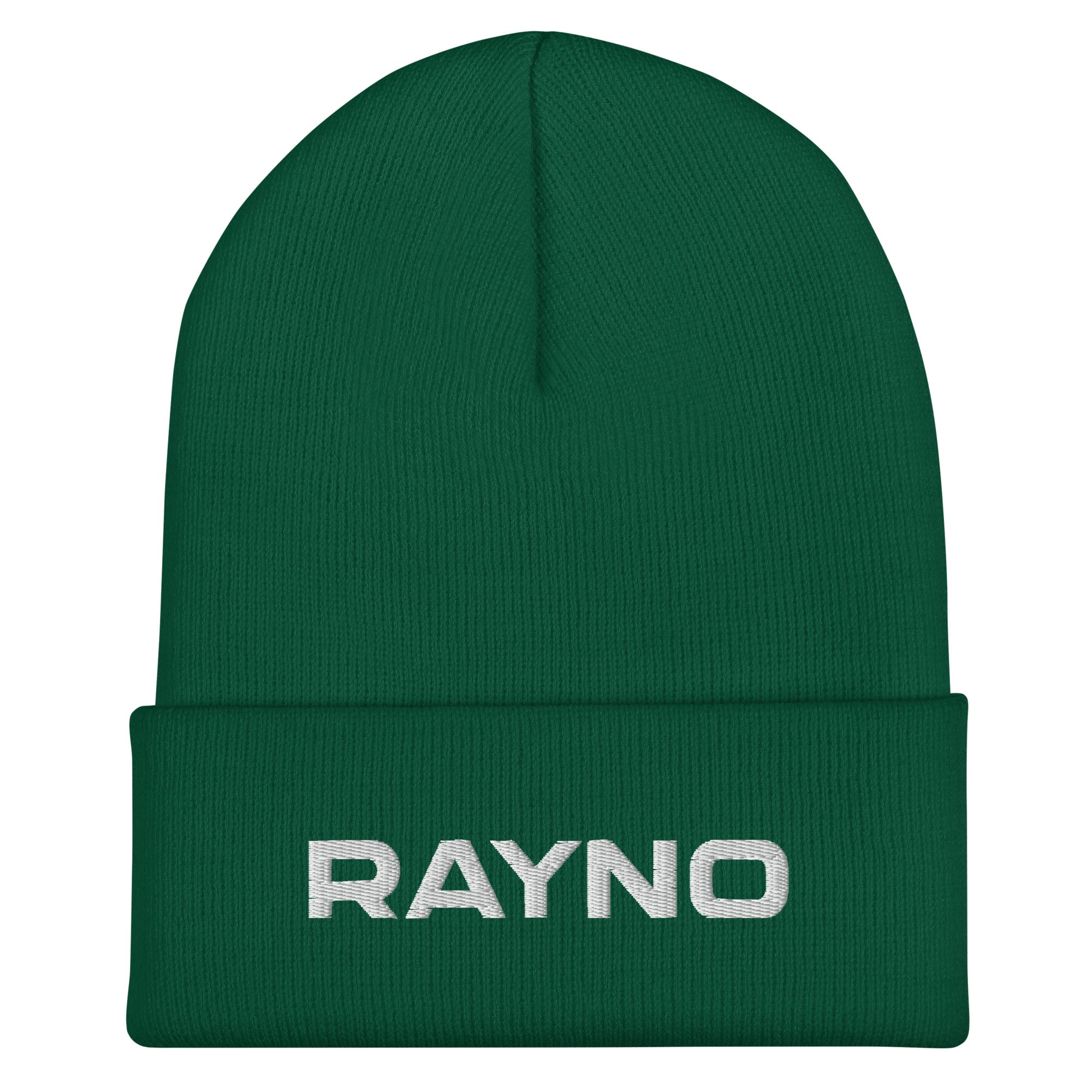 Colored Rayno Logo Simple Cuffed Beanie