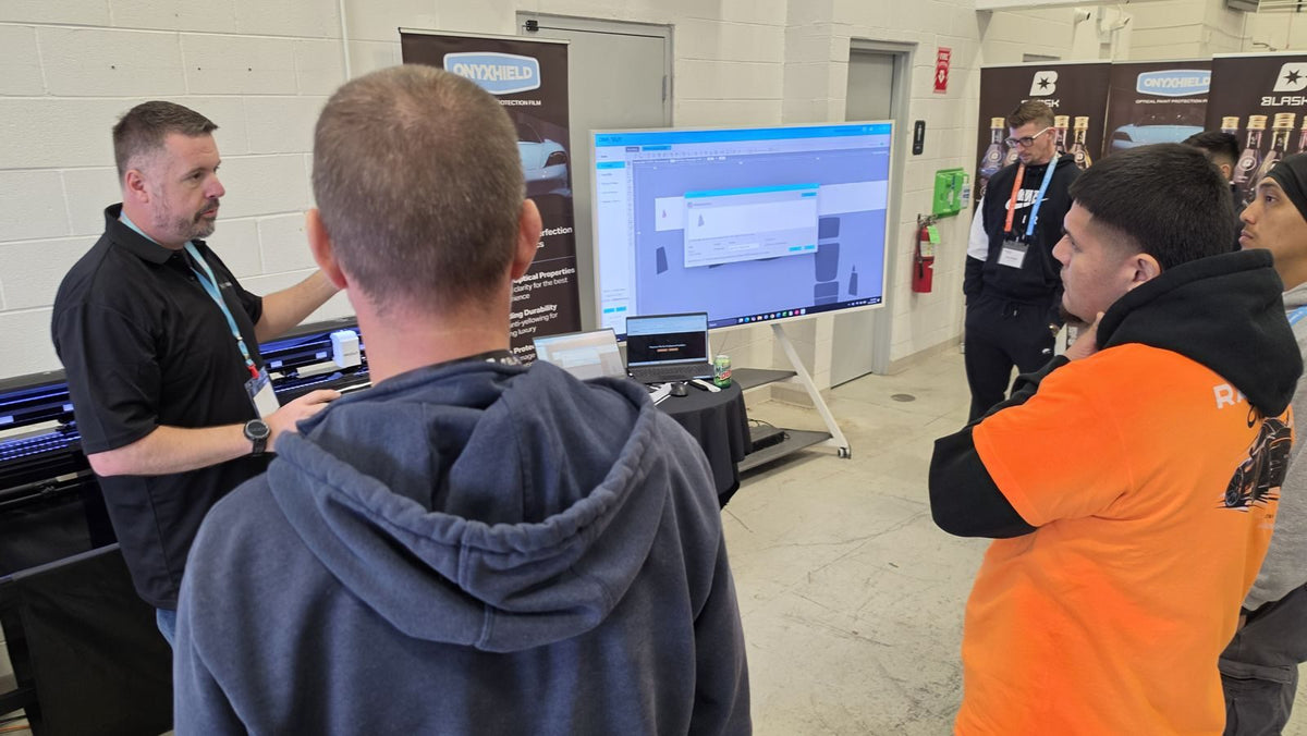 OnyxCut Software demo with attendees