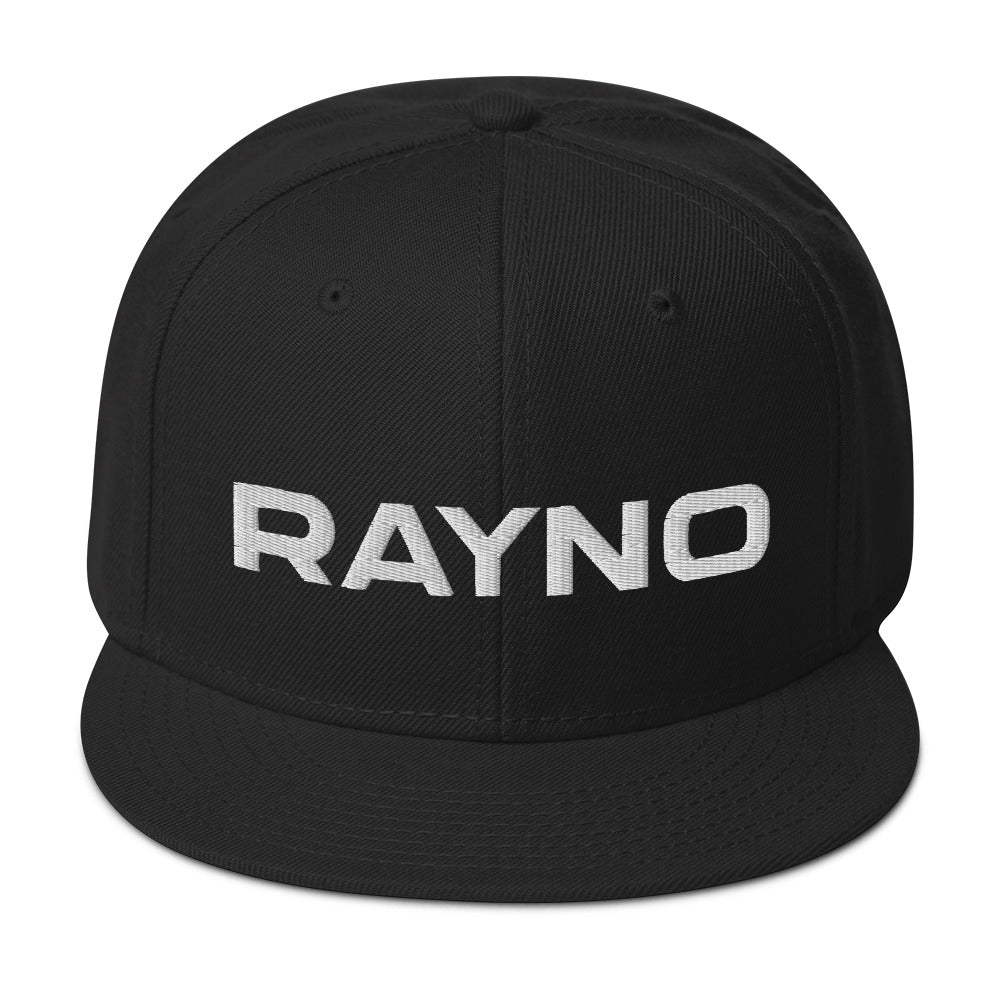 Rayno Text Logo Snapback
