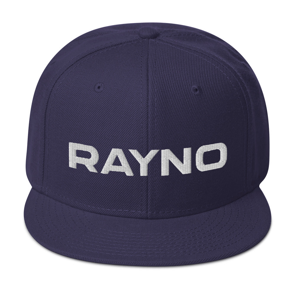 Rayno Text Logo Snapback