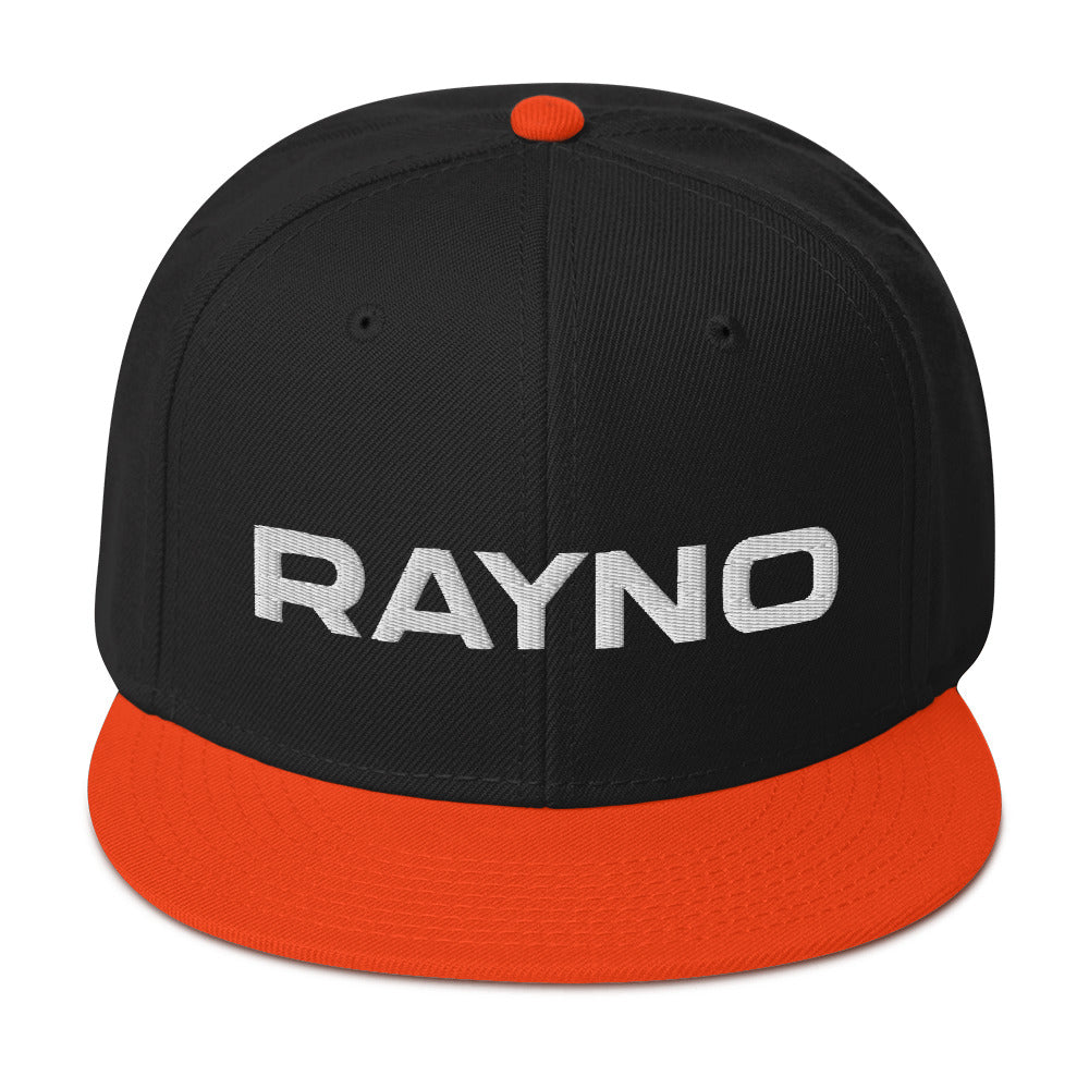 Rayno Text Logo Snapback