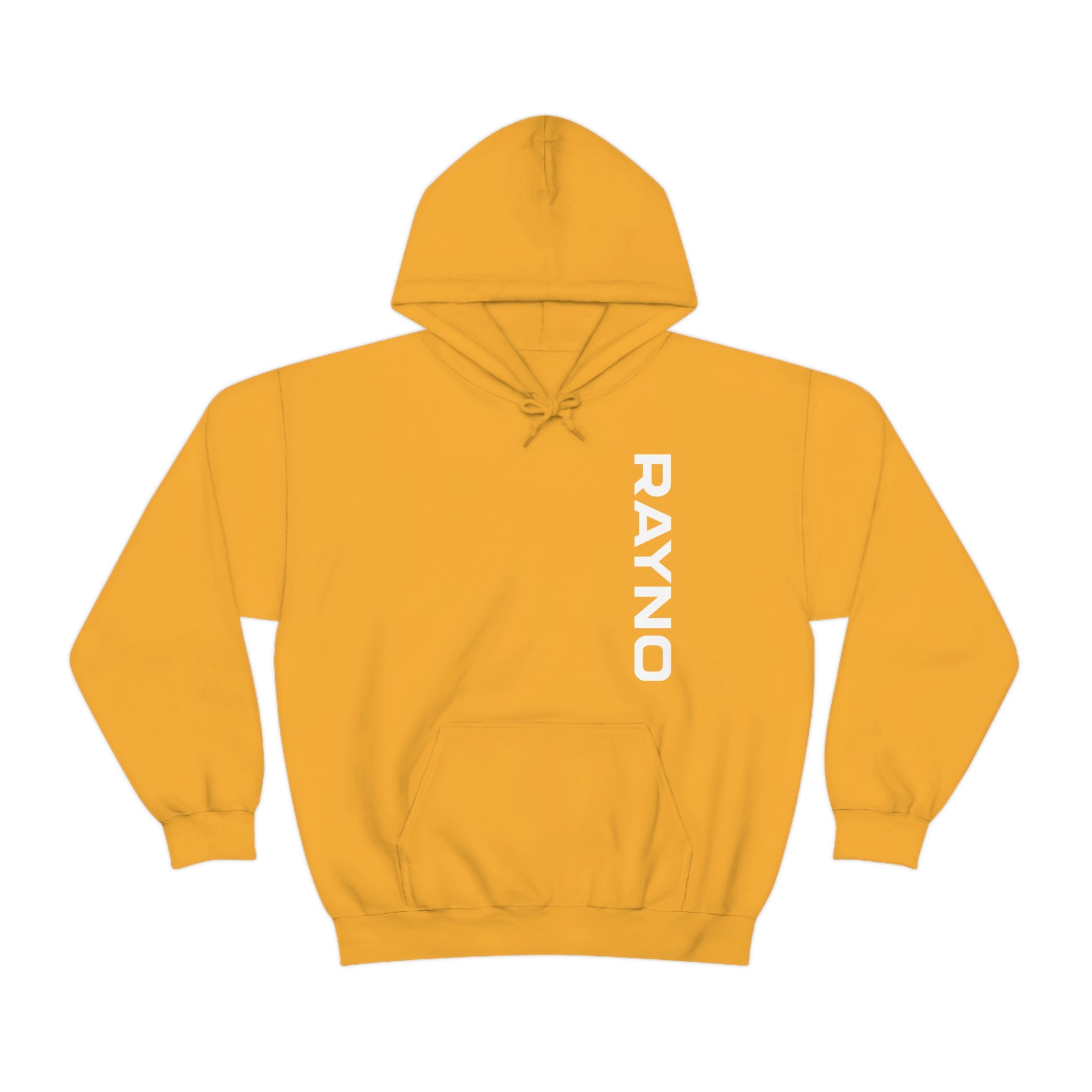 Rayno Vertical Text Logo Hoodie