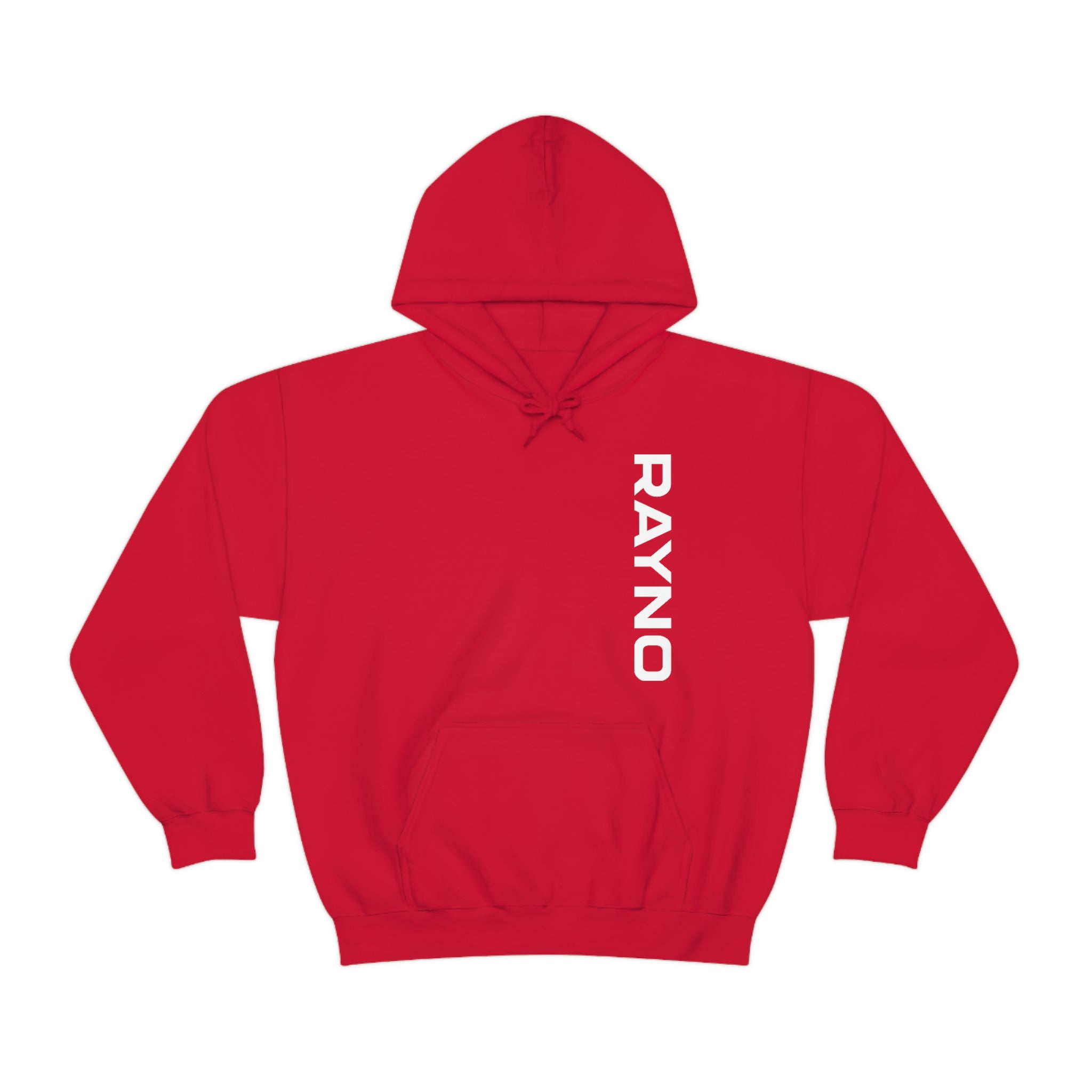 Rayno Vertical Text Logo Hoodie