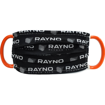 Rayno Black & White Logo Printed Mask