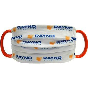 Rayno White & Colored Logo Printed Mask