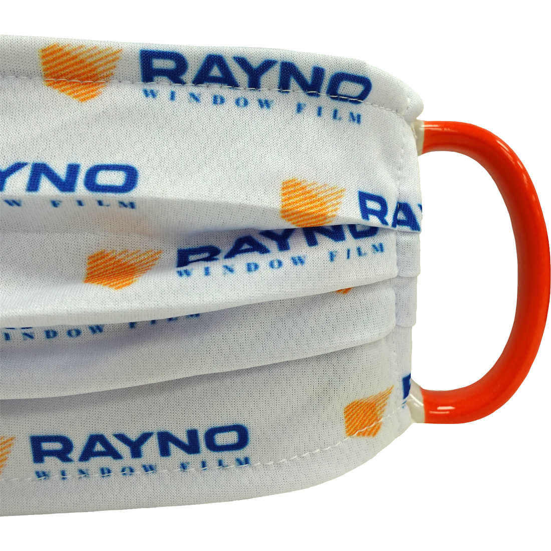 Rayno White & Colored Logo Printed Mask