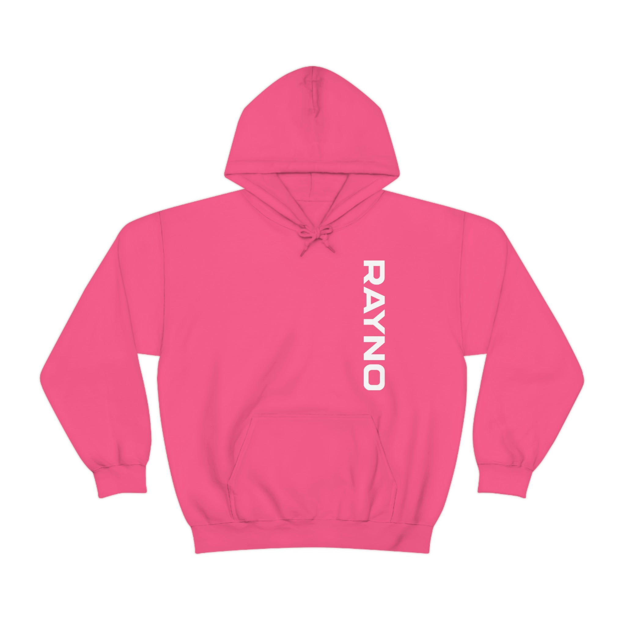 Rayno Vertical Text Logo Hoodie